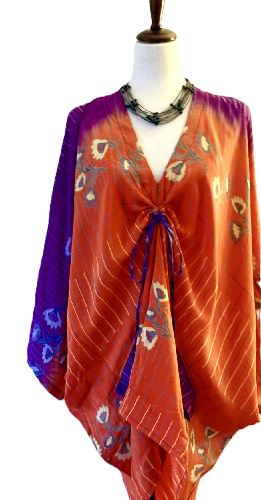 Kantha Bae Shortie Moondance Muu (Orange Floral)