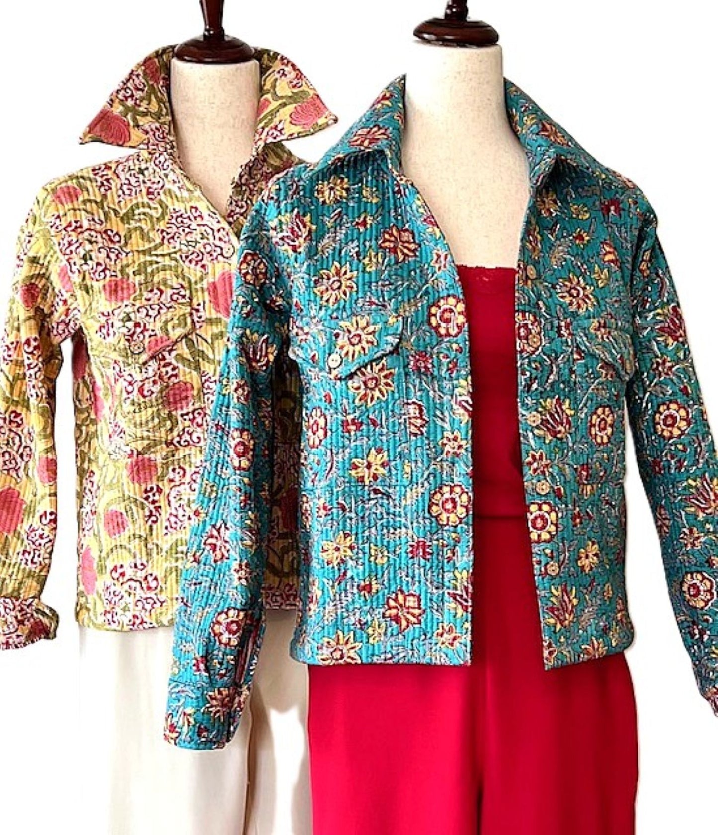 Our New Favorite Denim Jackets. Fully Reversible, Fashion Detailing. A Season's Must Have!.