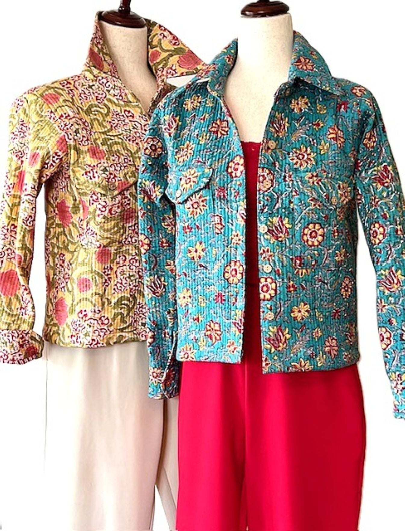 Our New Favorite Denim Jackets. Fully Reversible, Fashion Detailing. A Season's Must Have!.