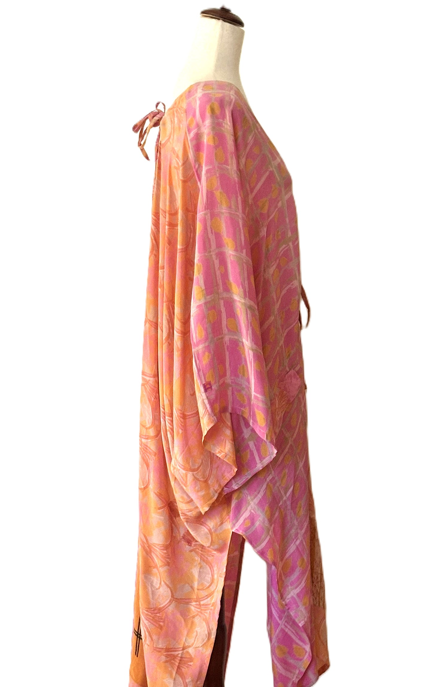 Kantha Bae Crepe Sari Moondance Muu (Citrus Tones)