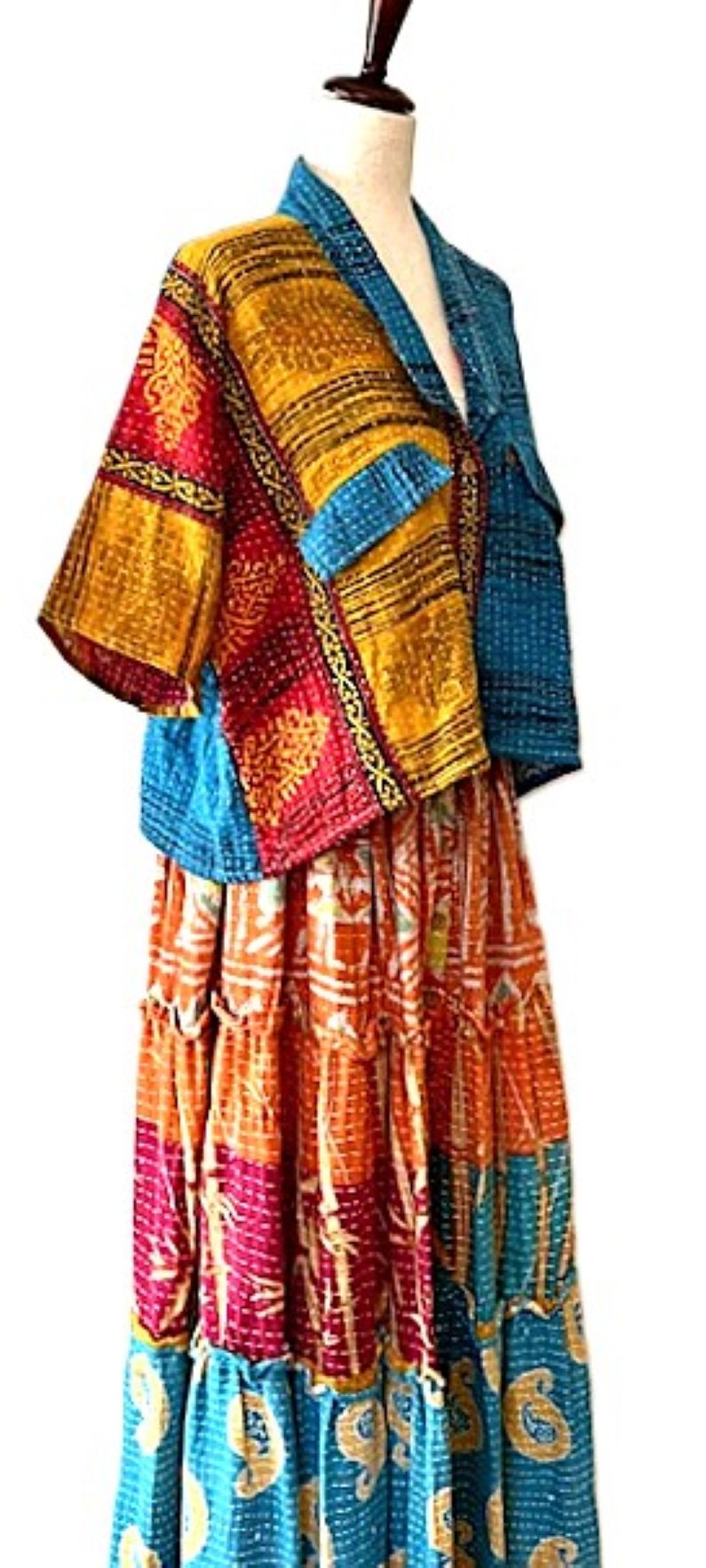 Kantha Bae Clarity Crop Tops Are The "Camp" Shirts Of The Season (Blue)