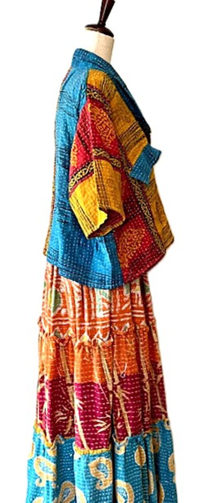 Kantha Bae Clarity Crop Tops Are The "Camp" Shirts Of The Season (Blue)