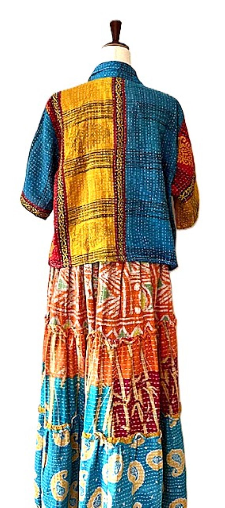 Kantha Bae Clarity Crop Tops Are The "Camp" Shirts Of The Season (Blue)