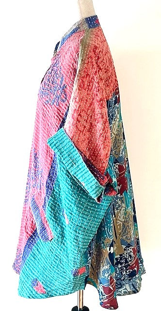 Kantha Bae Free To Be Tunic: Always A Best Seller (Turquoise)