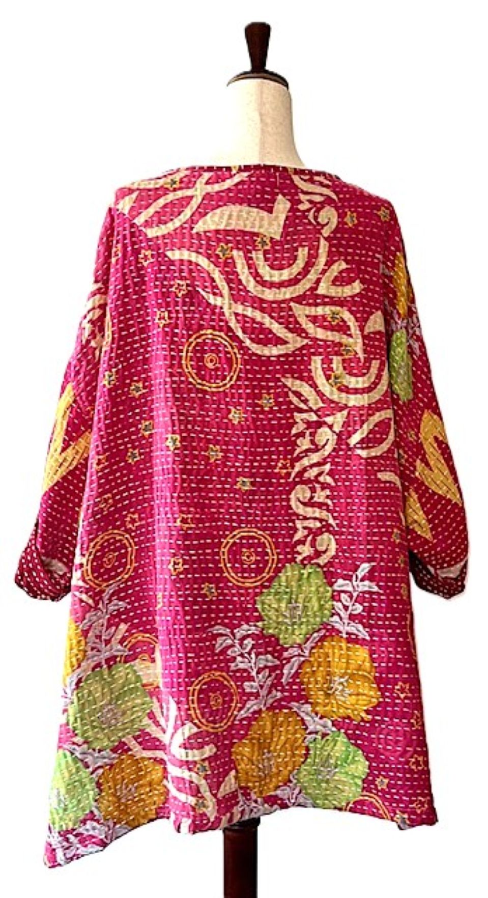 Kantha Bae Dream Pullover, (Red Geometric)
