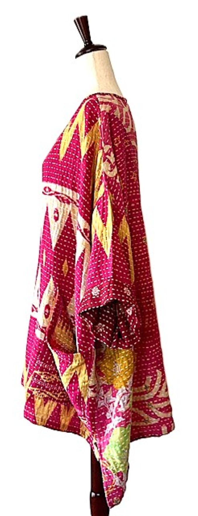 Kantha Bae Dream Pullover, (Red Geometric)