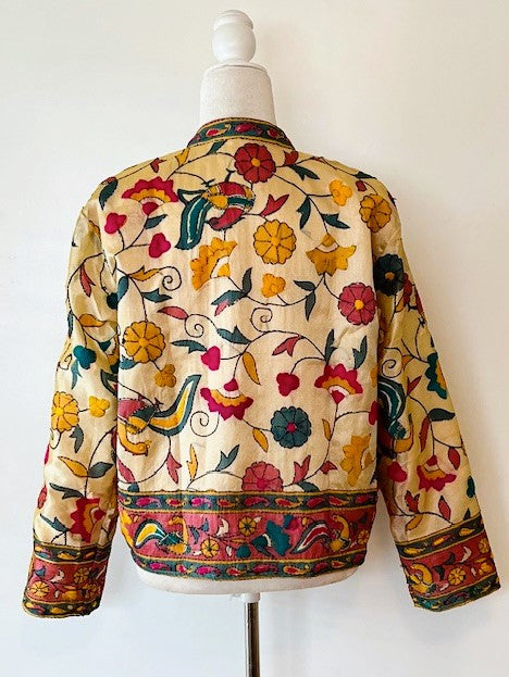 Phulkari Embroidered Vintage Stylish Designer Jacket Is Exceptional (Mixed)