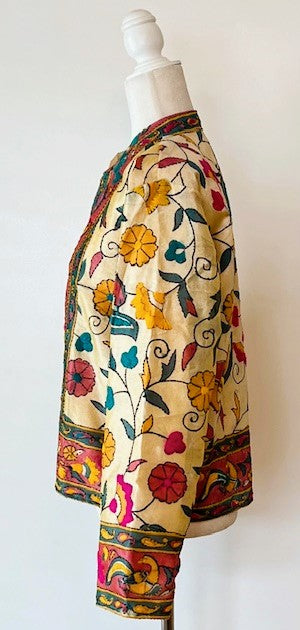 Phulkari Embroidered Vintage Stylish Designer Jacket Is Exceptional (Mixed)