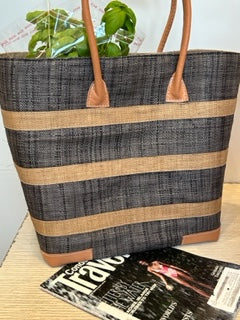 Stylish Raffia Beach Tote Bags In 3 Different Colors