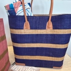 Stylish Raffia Beach Tote Bags In 3 Different Colors