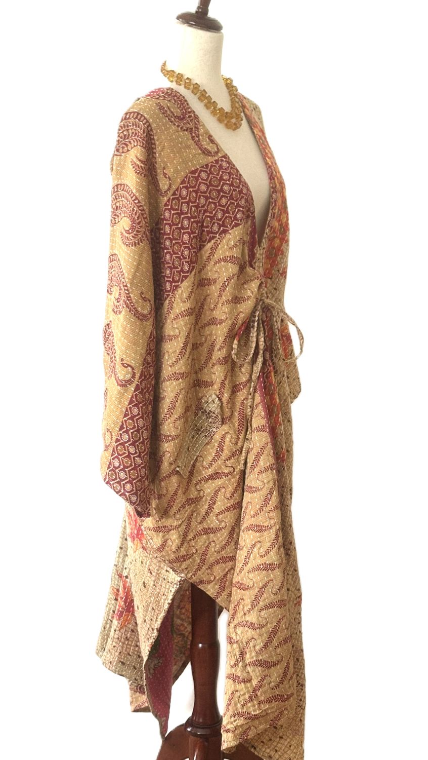 Pareo Kantha Moondance Muu (Cotton Midi) Tan