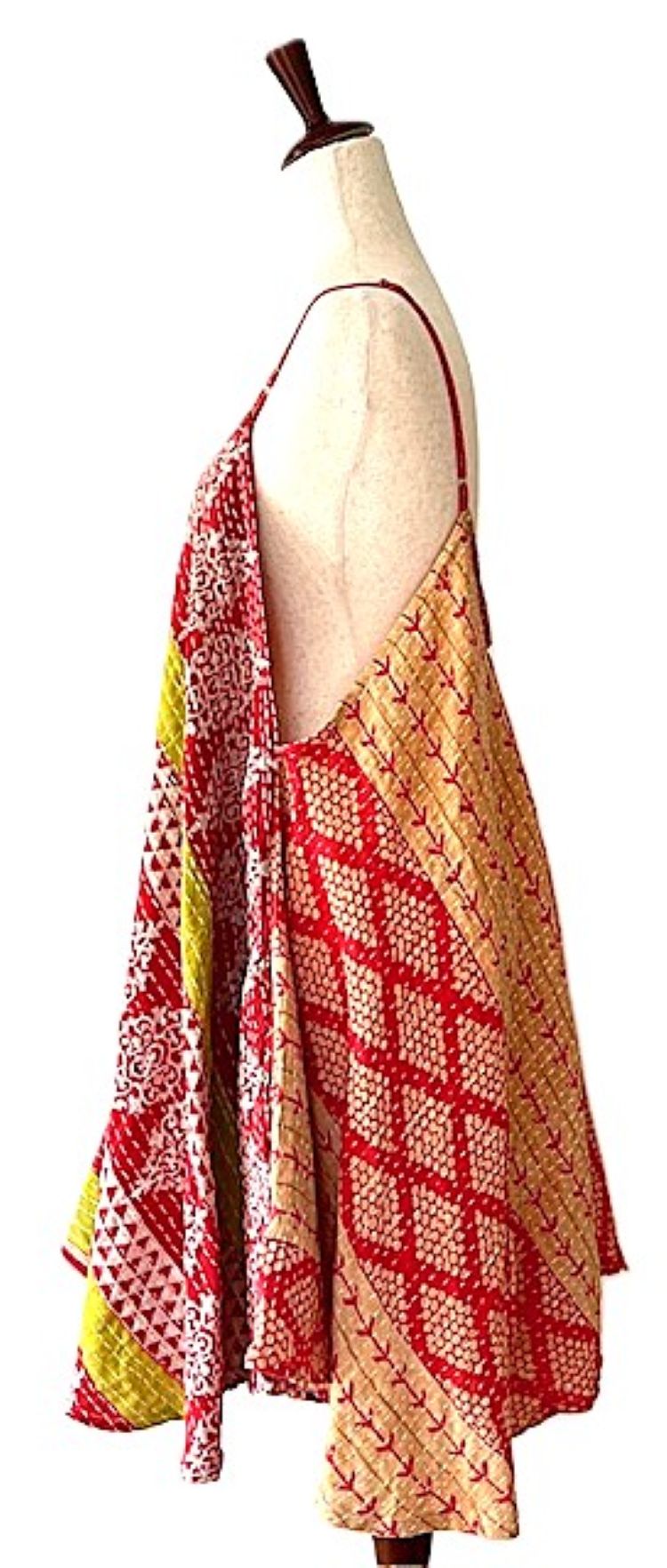 Kantha Bae Moonchild Mini Sundress Is A Fashion Win! (Red)