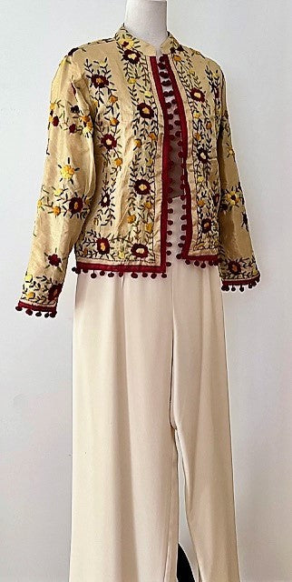 Embroidered Stylish Designer Jacket Is Unique and Versatile (Mixed)