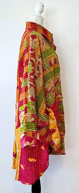Kantha Bae Poetic Tunic is Super Stylish, (Multi Stripe)