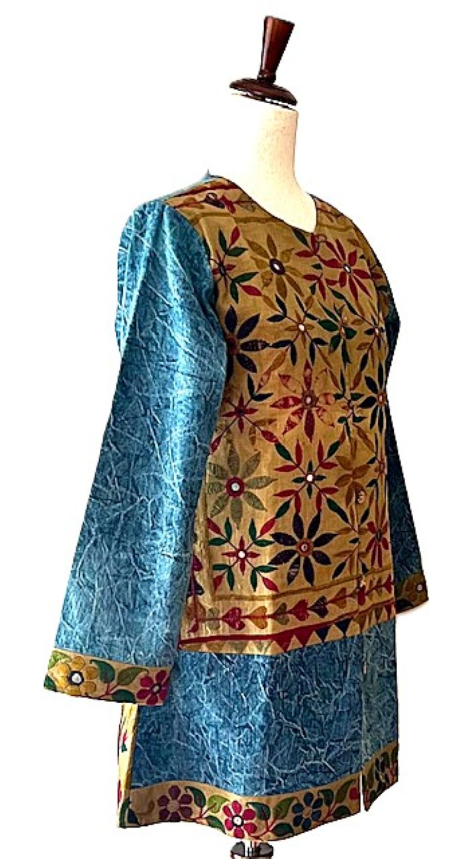 Designer Specialty Tunic Is A Piece Of Art. Only One Available.