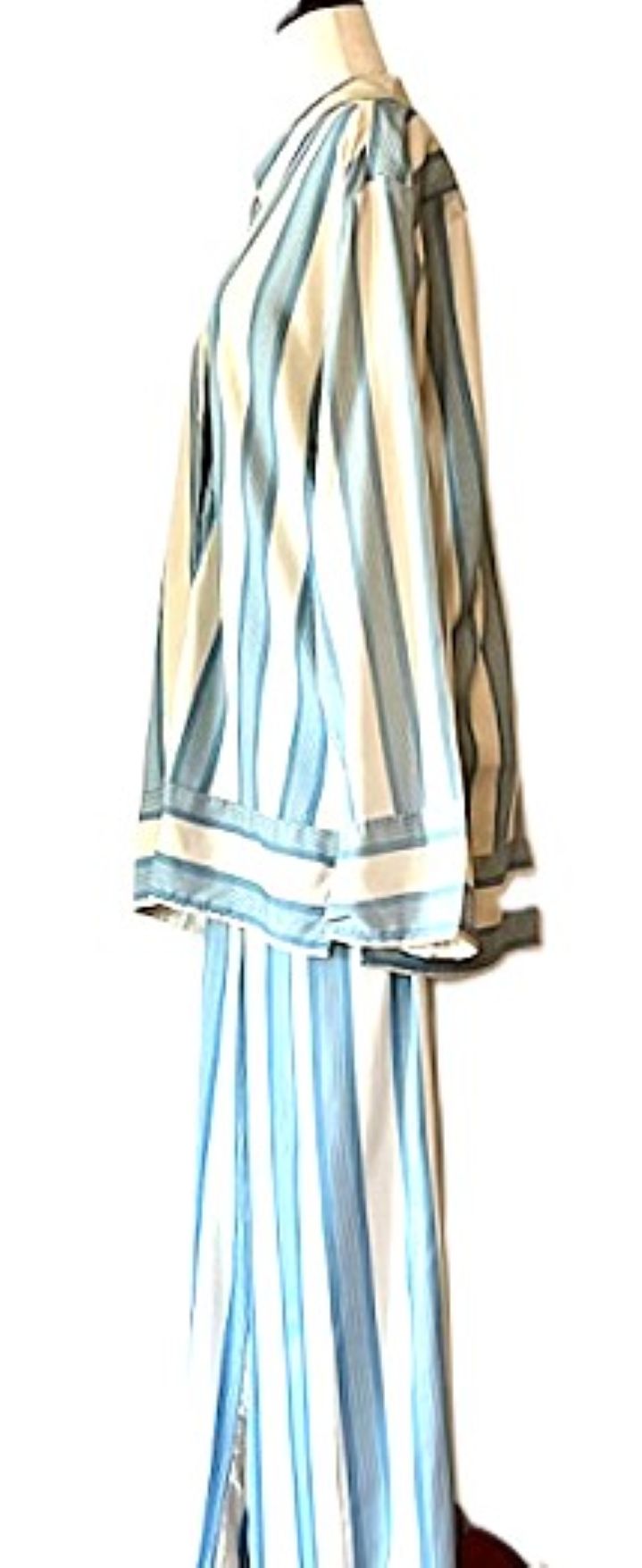 Sophisticated Contemporary Pantsuit. Dreamy Baby Blue Color.