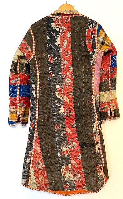 Tulip Cut Designer Waist Coat Is New and Fully Reversible.
