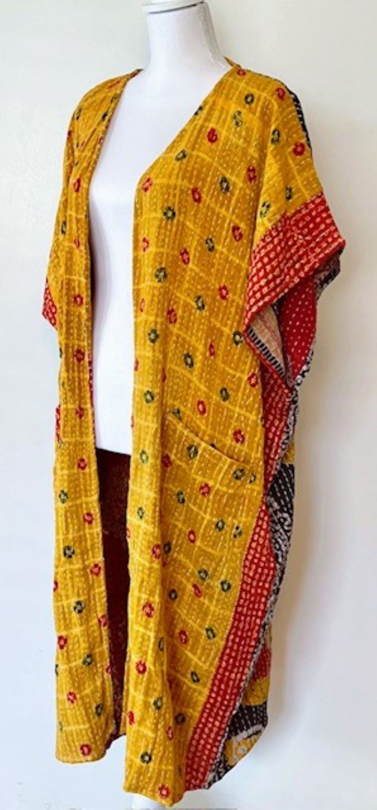 Kantha Bae Solstice Kimono, The Perfect Overwear Layer (Bronze)