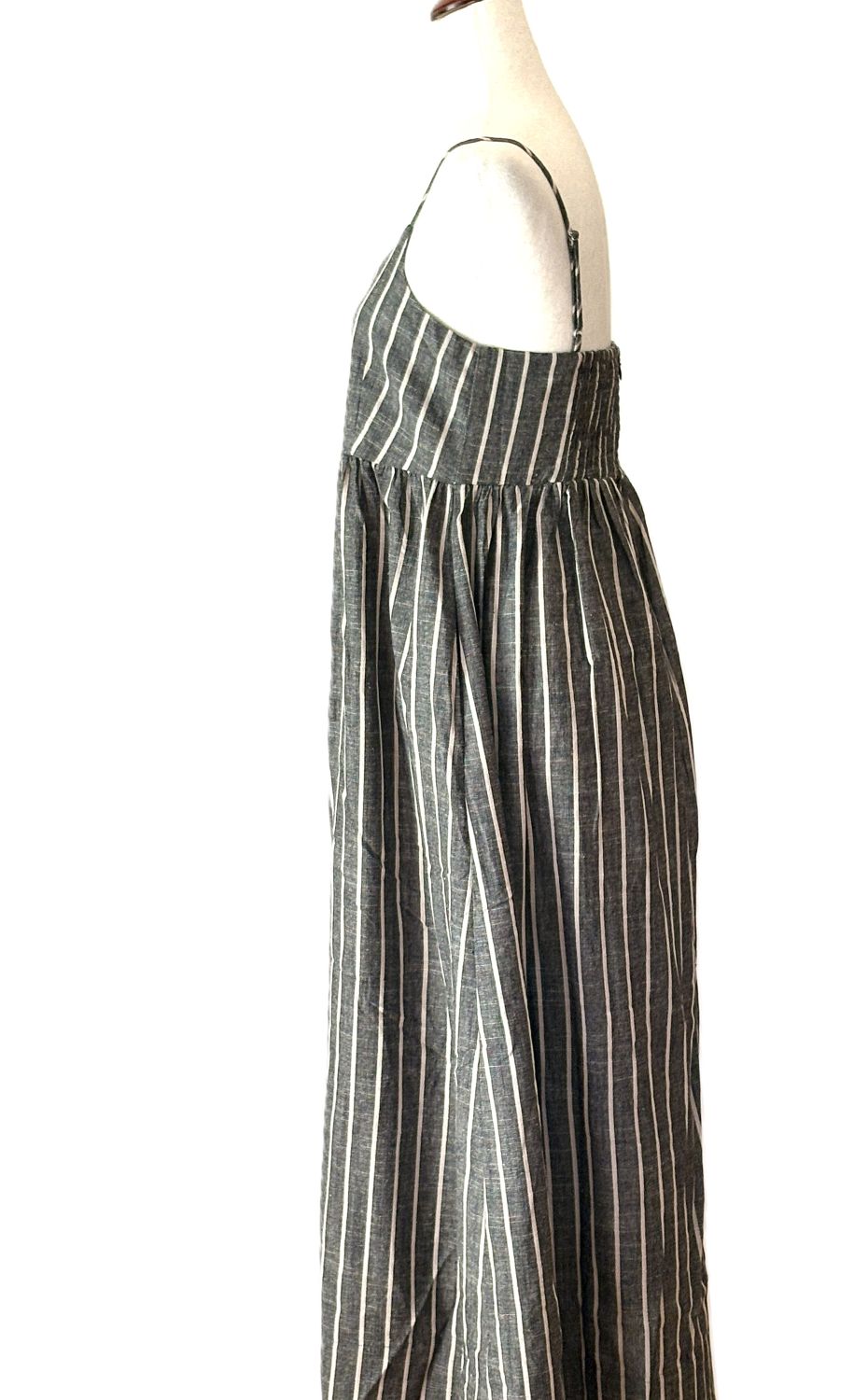 Dresses, Stripe Pattern Maxi Strappy Minimalistic