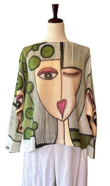 Italian Knit Sweaters. Great Colors, Works With Everything. 4 NEW prints