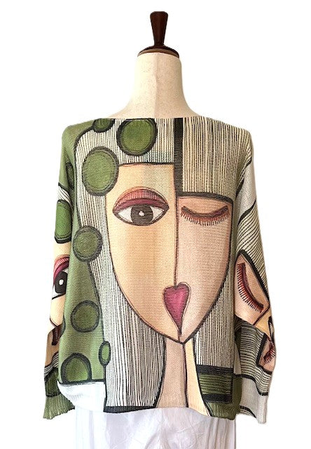 Italian Knit Sweaters. Great Colors, Works With Everything. 4 NEW prints