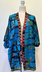 Short Silk Jacket Is Resort Ready From Dinner to Pool Easily
