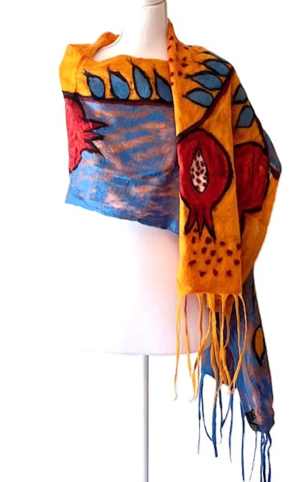 Pop Art Specialty Scarf or Shawl. So Many Possibilities