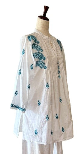 Hand Embroidered Kamalika Tunic is a Walking Piece of Art