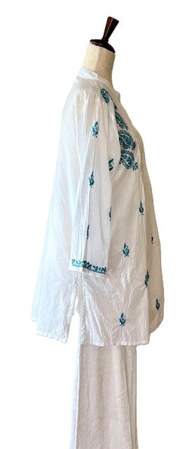 Hand Embroidered Kamalika Tunic is a Walking Piece of Art
