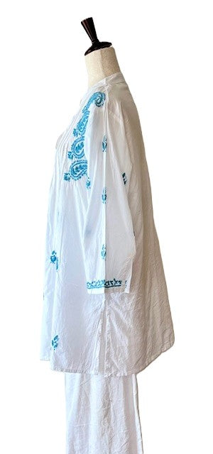 Hand Embroidered Kamalika Tunic is a Walking Piece of Art