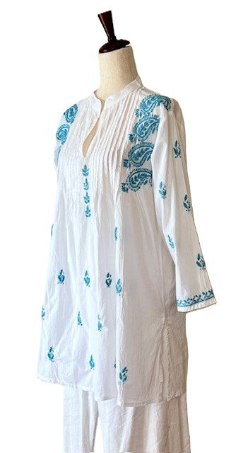 Hand Embroidered Kamalika Tunic is a Walking Piece of Art