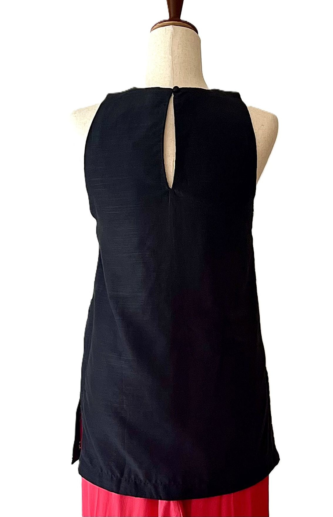 Designer Embroidered Top Will Steal The Show. (Black)