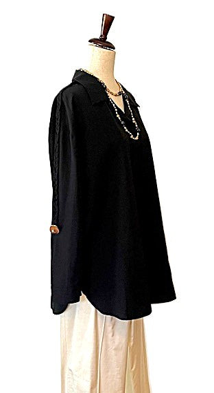 Bold Sophistication To Your Everyday Wardrobe (Purple, Black, or Navy)