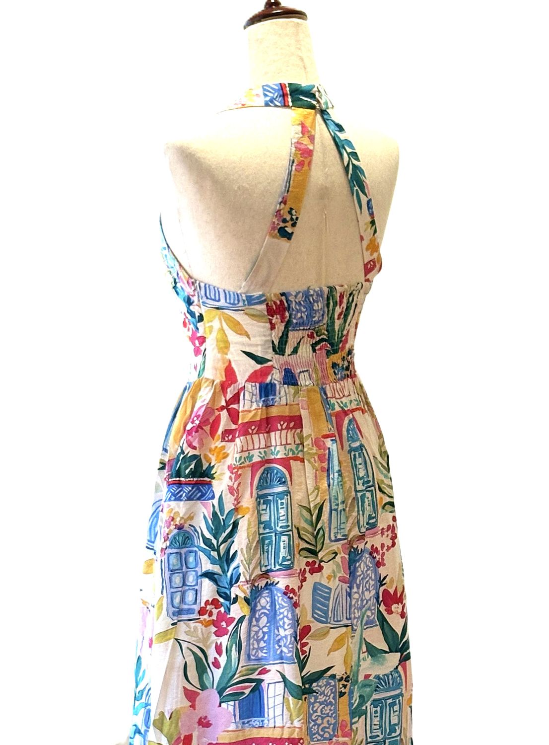 Dresses, Long Sweet Dreams Summer Halter Midi. (Multicolor)