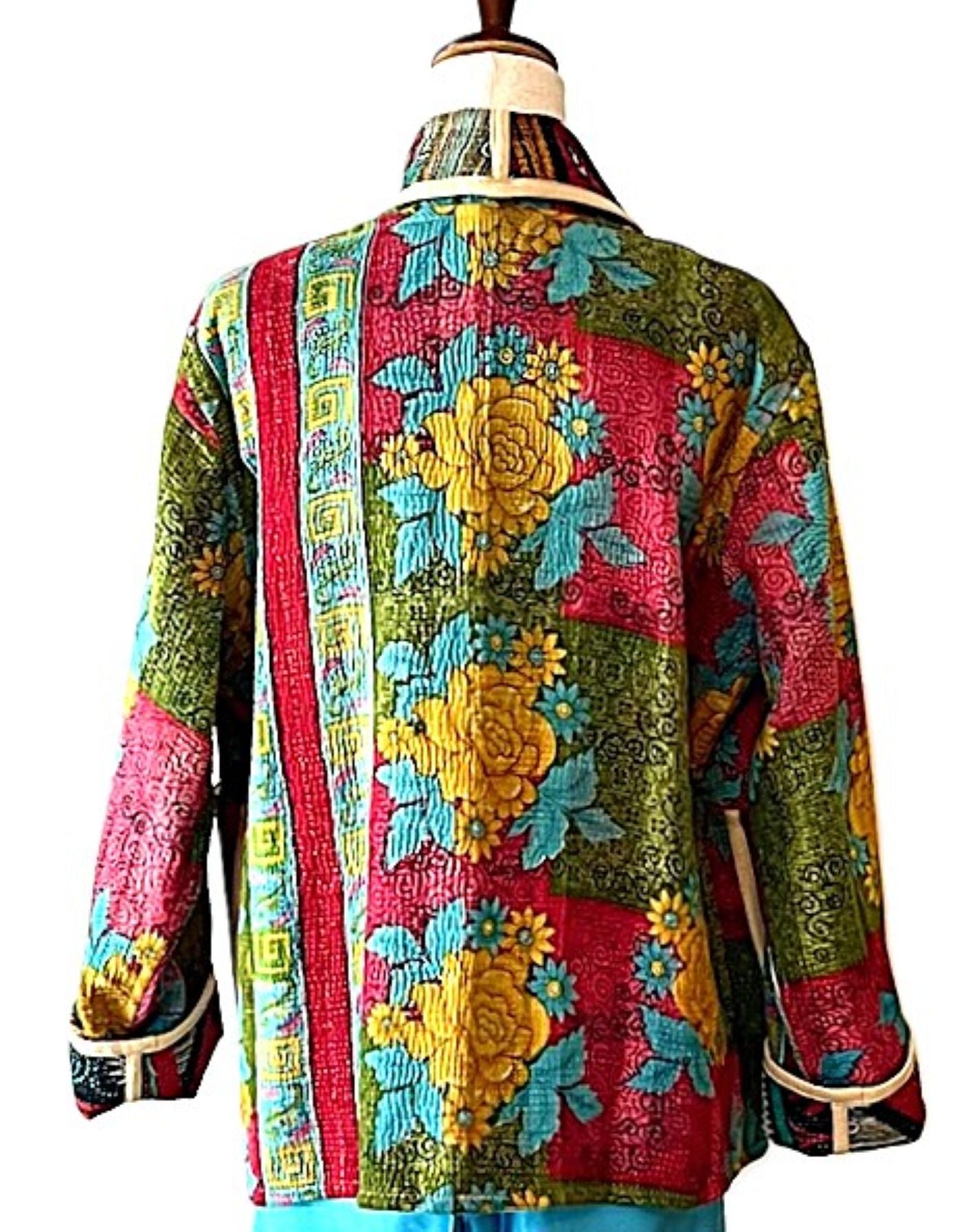 Jacket, Stroller Length Fully Reversible Is Exceptional. (Green Red)