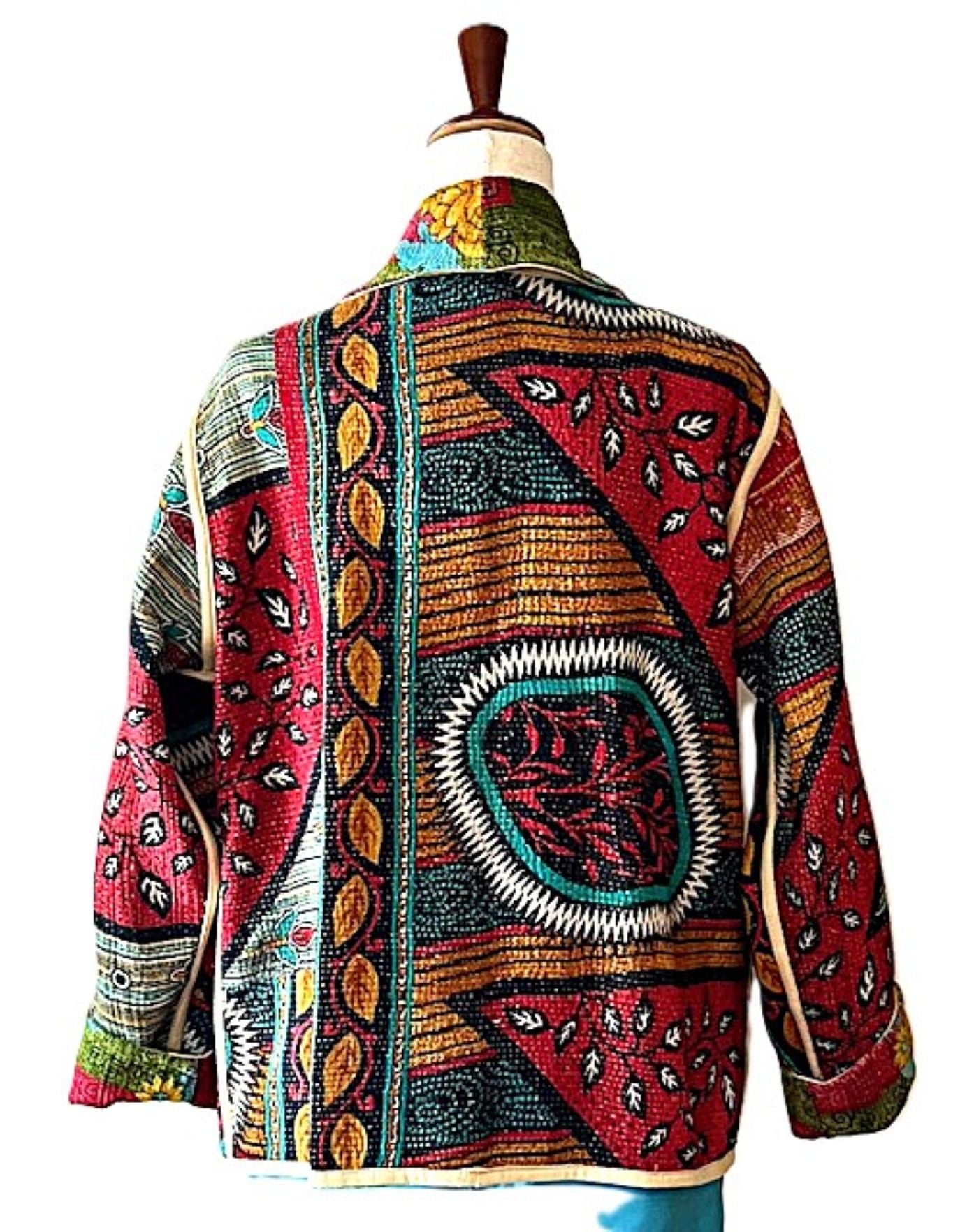 Jacket, Stroller Length Fully Reversible Is Exceptional. (Green Red)