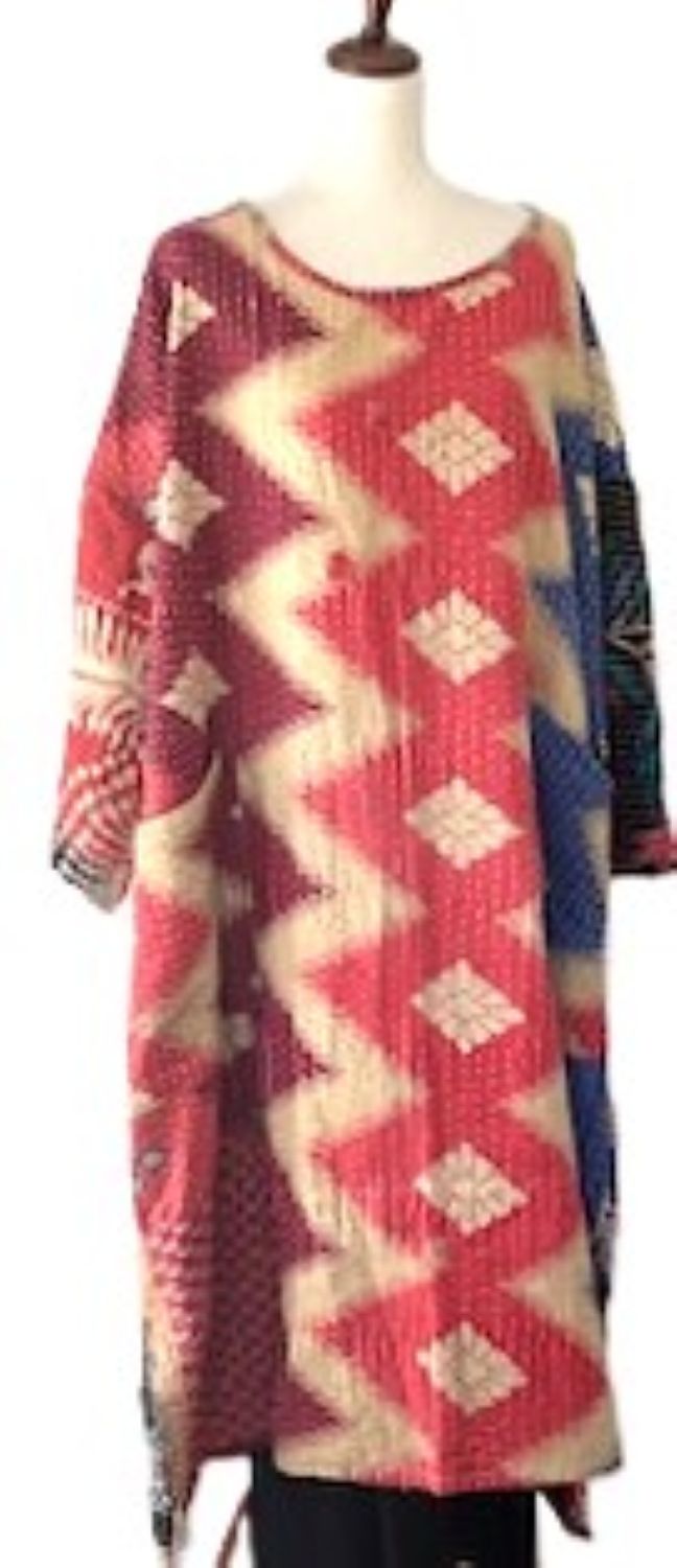 Kantha Bae Dream Pullover Maxi, Pure Comfort. (Geometric)