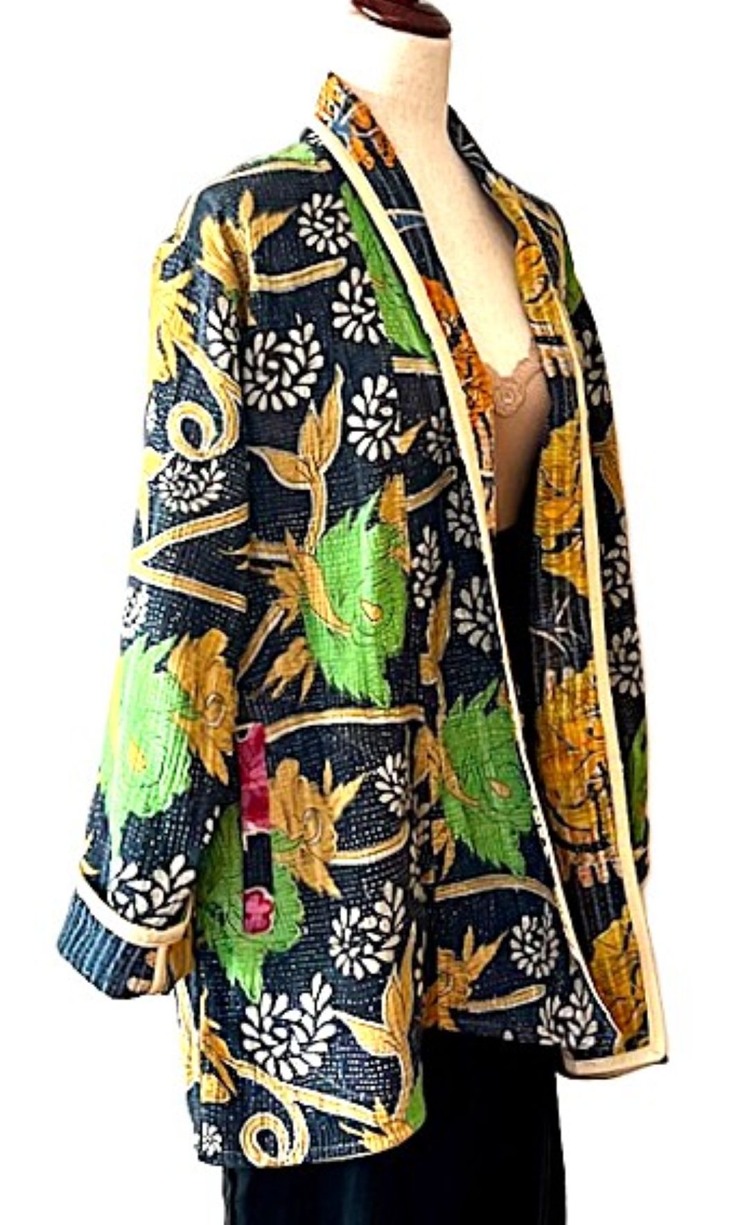 Jacket, Stroller Length Fully Reversible Is Exceptional. (Green Black)