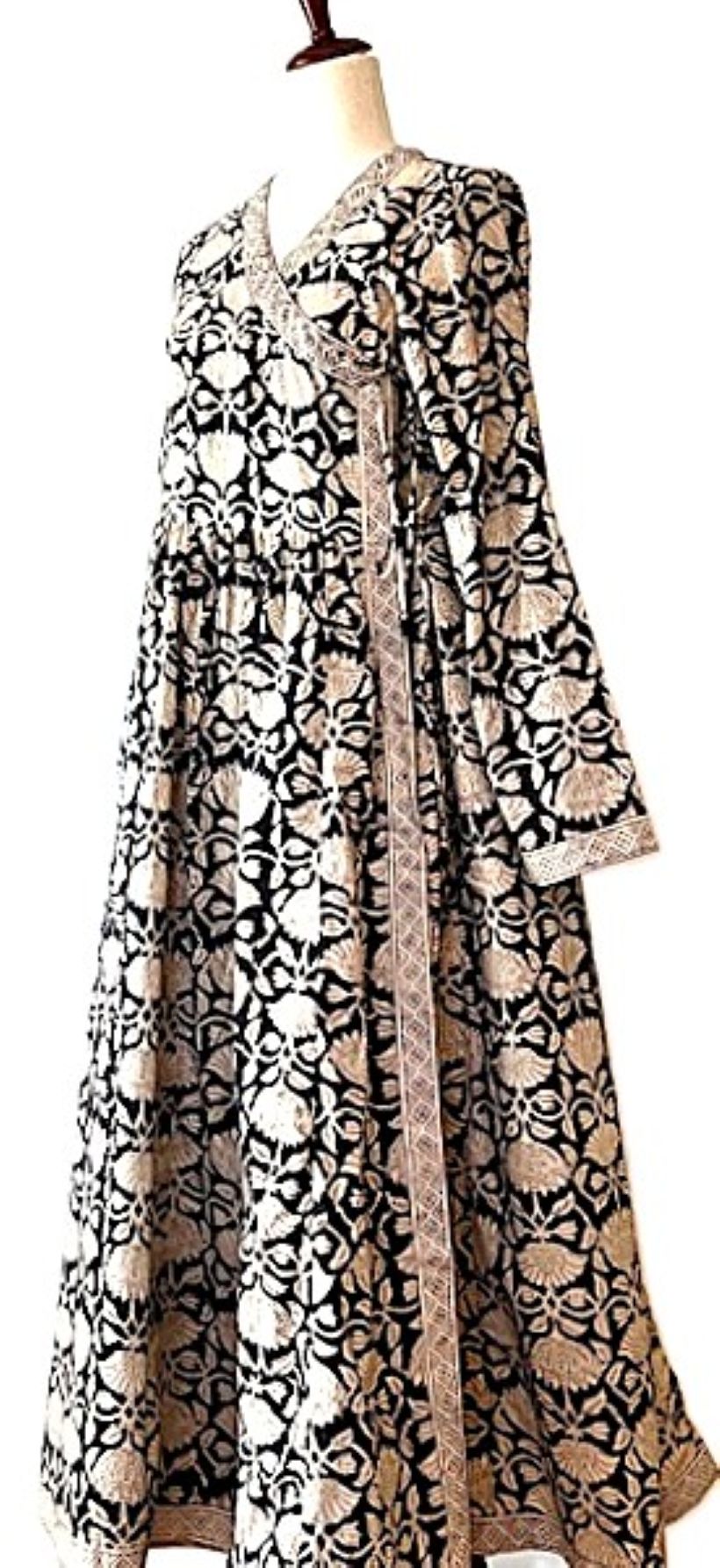 Dresses: Surplus Wrap Midi Floral Block Print. Gorgeous.