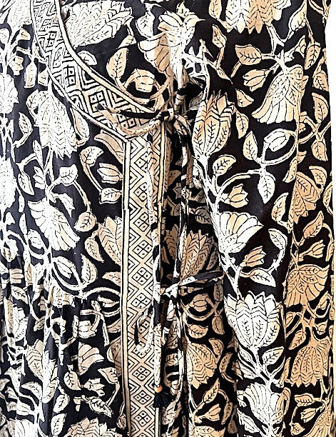 Dresses: Surplus Wrap Midi Floral Block Print. Gorgeous.
