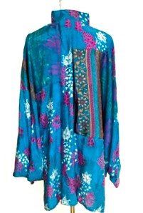 Luxe Silk Tunic: Favorite of the Season (Royal/purple)