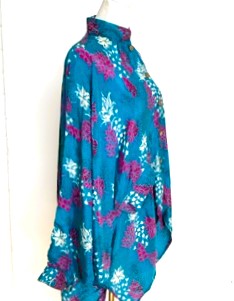 Luxe Silk Tunic: Favorite of the Season (Royal/purple)