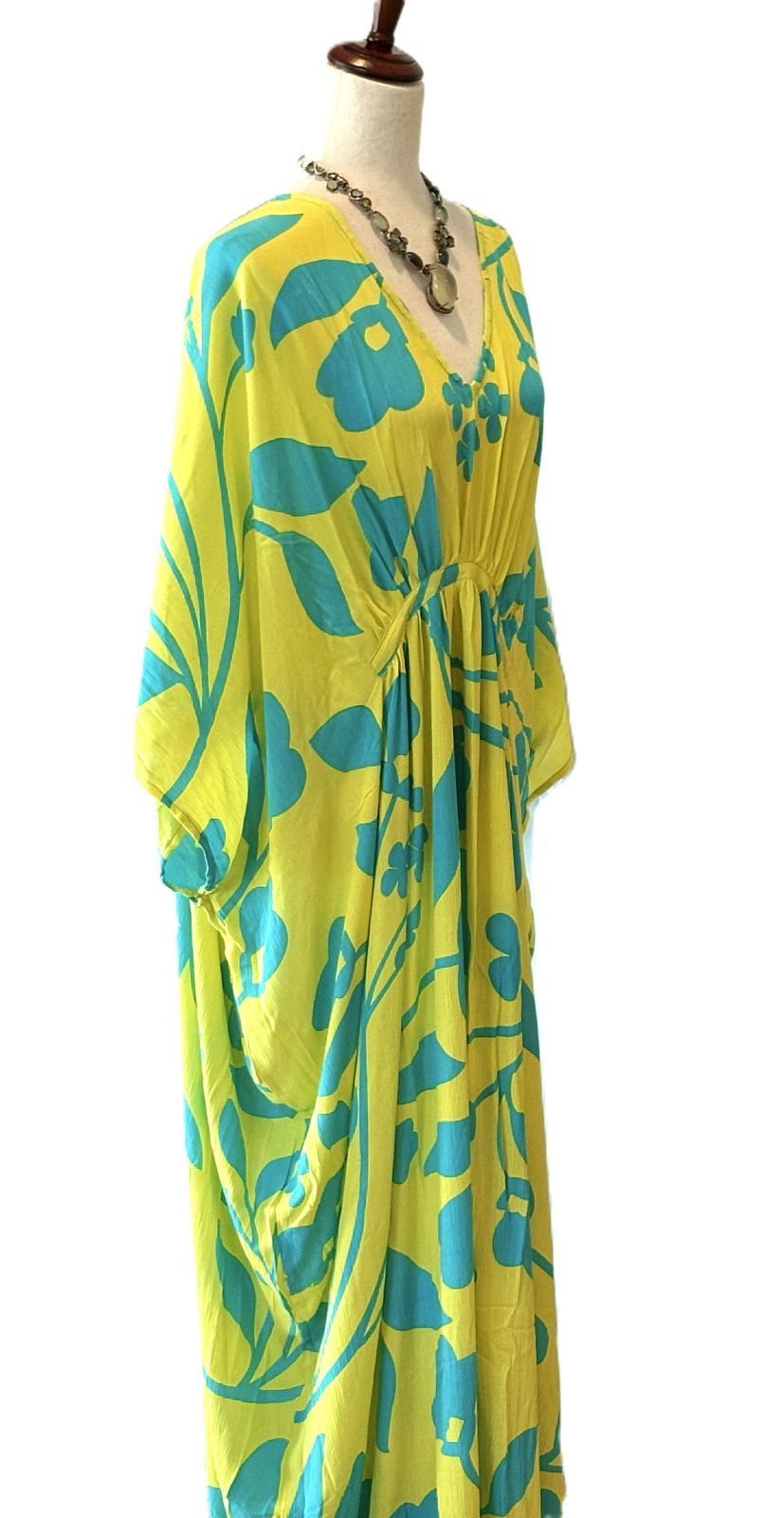 Dresses: Bold Floral Maxi Kaftan