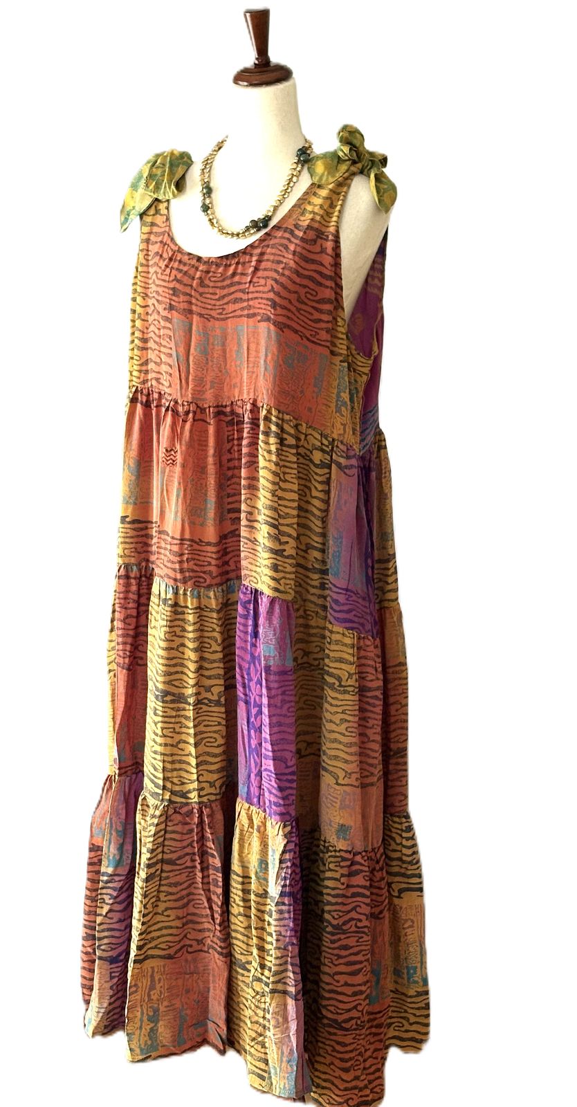 Kantha Bae Silkl Celeste Maxi (Rainbow)