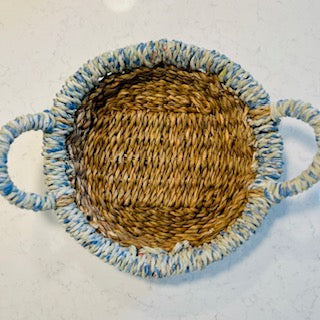 Sari Hogla Serving Baskets In 4 Colors. Beautiful.