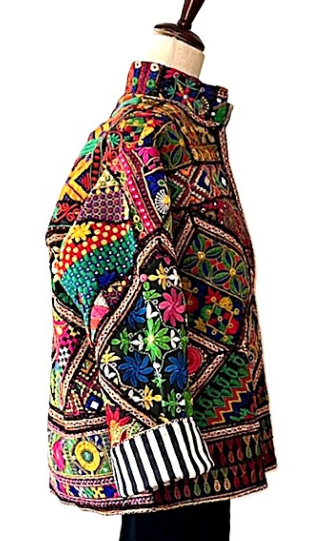 Specialty Collection: Impressive Short Jacket Fully Embroidered And Embellished.