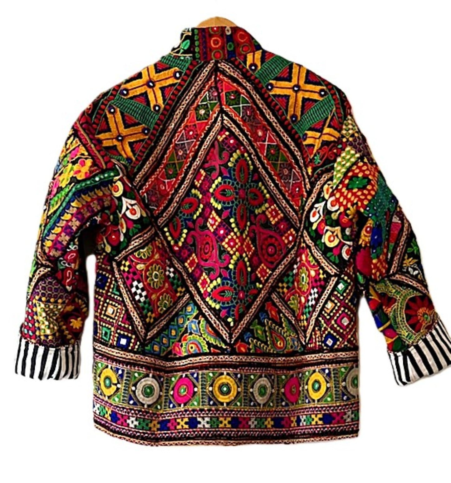 Specialty Collection: Impressive Short Jacket Fully Embroidered And Embellished.