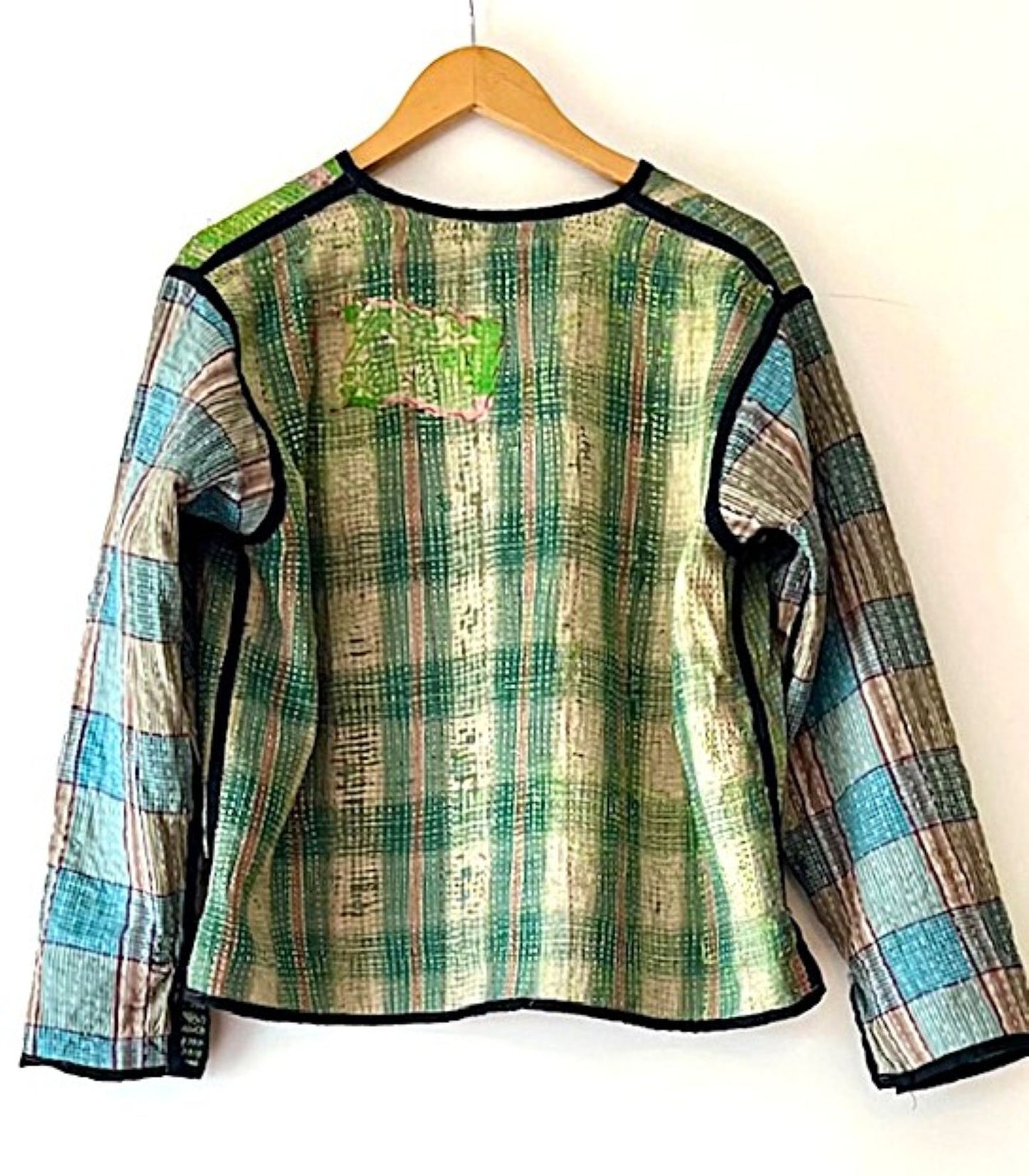 Fully Reversible Luxe Cotton Quilted Jacket. 2 Different Looks