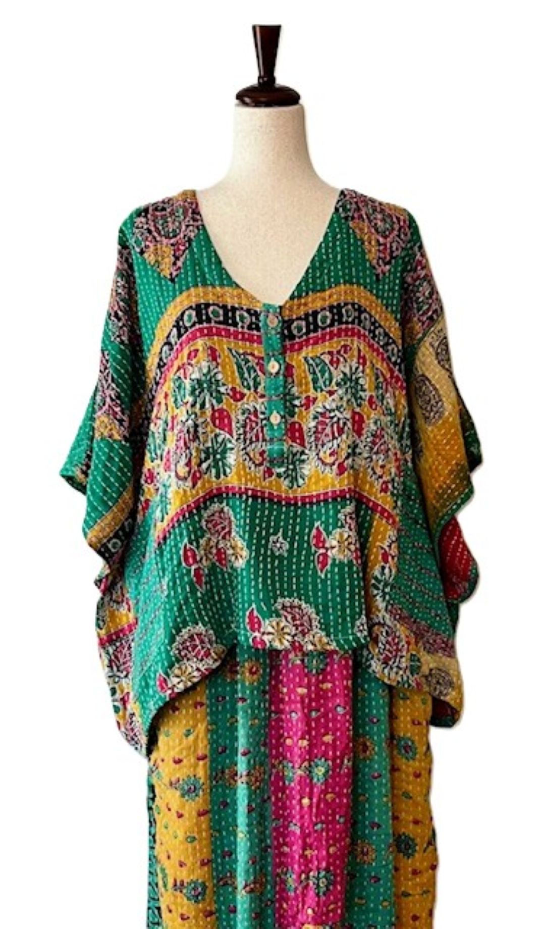 Kantha Bae Shortie Muu Has Flair (Emerald)