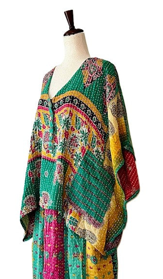 Kantha Bae Shortie Muu Has Flair (Emerald)